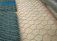 PVC Dệt Gabion Giỏ lưới hình lục giác nặng 3,4mm Selvage Dây dễ dàng xây dựng