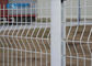 Vườn hàn lưới Hàng rào 3D cong PVC uốn cong Tam giác màu sắc tùy chỉnh